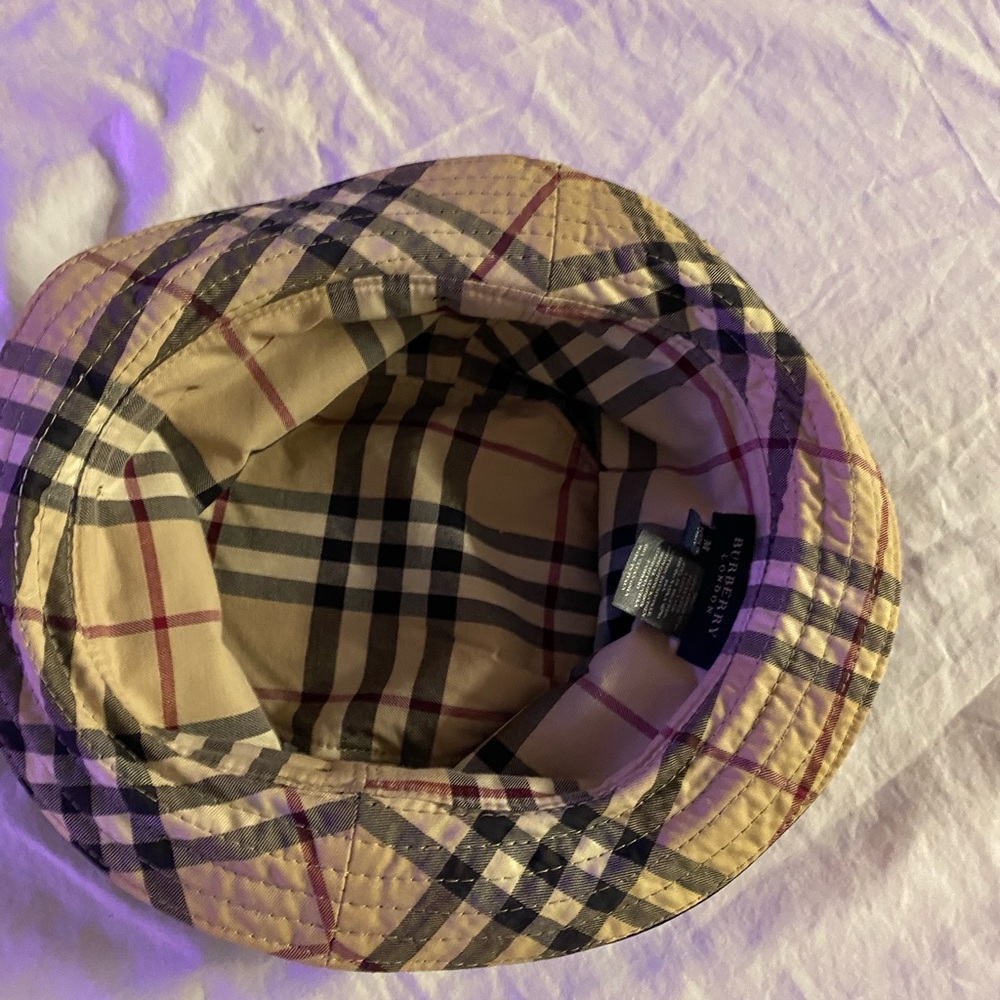 Burberry Classic Plaid Bucket Hat